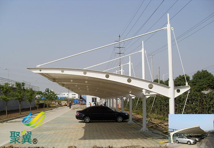 安徽膜結(jié)構(gòu)室內(nèi)張拉膜停車棚雨棚設計工程材料看臺報價廠