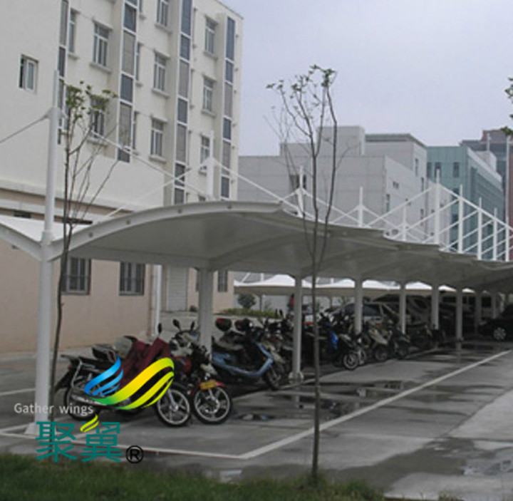 *好保證膜結(jié)構(gòu)車(chē)棚穩(wěn)定性|車(chē)棚框架焊接方式